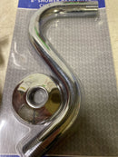Jones Stephens JS01110 11-1/8" Stainless Steel Shower Arm Riser with Flange - Chrome Plated