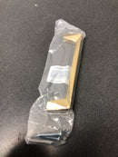 Berenson 2364-1MDB-P Swagger 5-1/16" (128 mm) - Center to Center Angled Urban Modern Cabinet Handle / Drawer Pull - Modern Brushed Gold