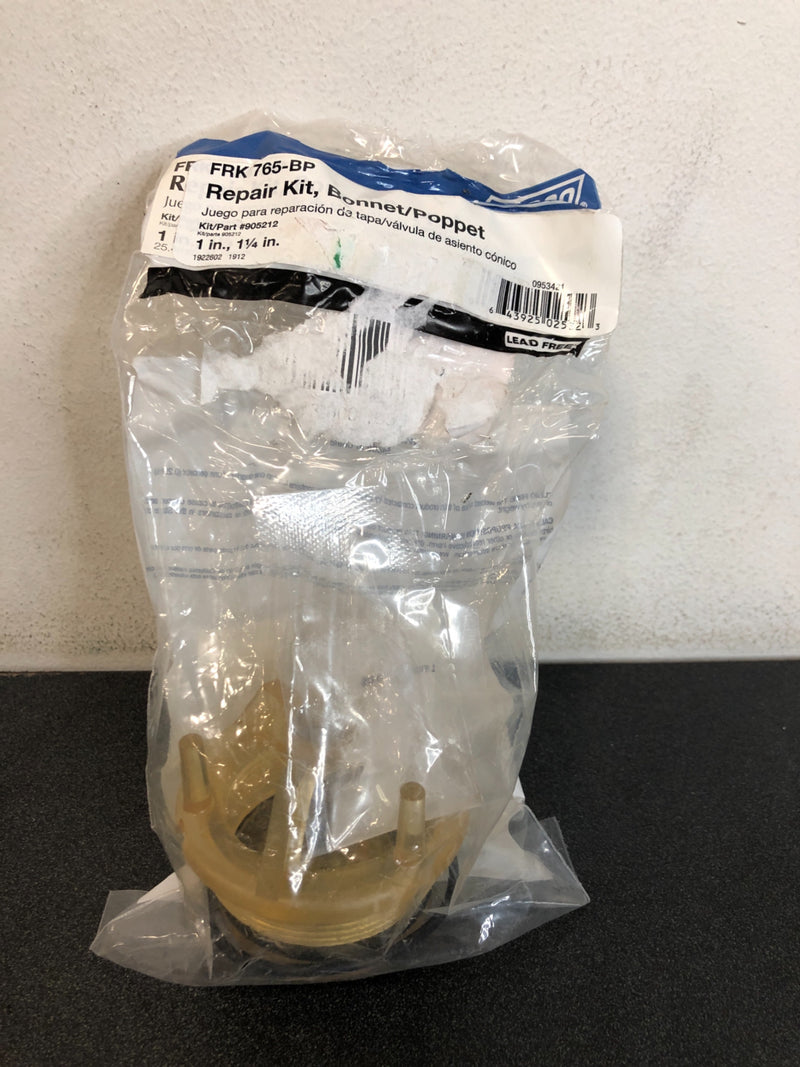 Febco 1 in. to 1-1/4 in. Bonnet and Poppet Repair Kit-FRK 765-BP 1-1 1/4