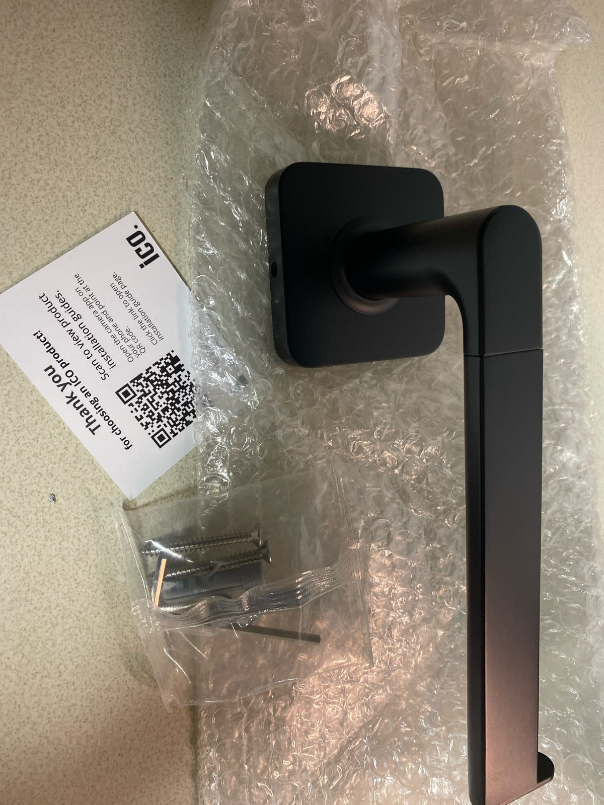 ICO Bath V71015 Vapor Wall Mounted Euro Toilet Paper Holder - Matte Black
