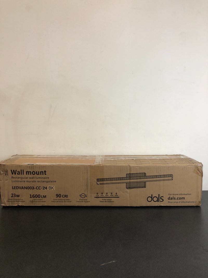 DALS Lighting 24" Wide LED Bath Bar with Selectable Color Temperature - 3000K to 5000K