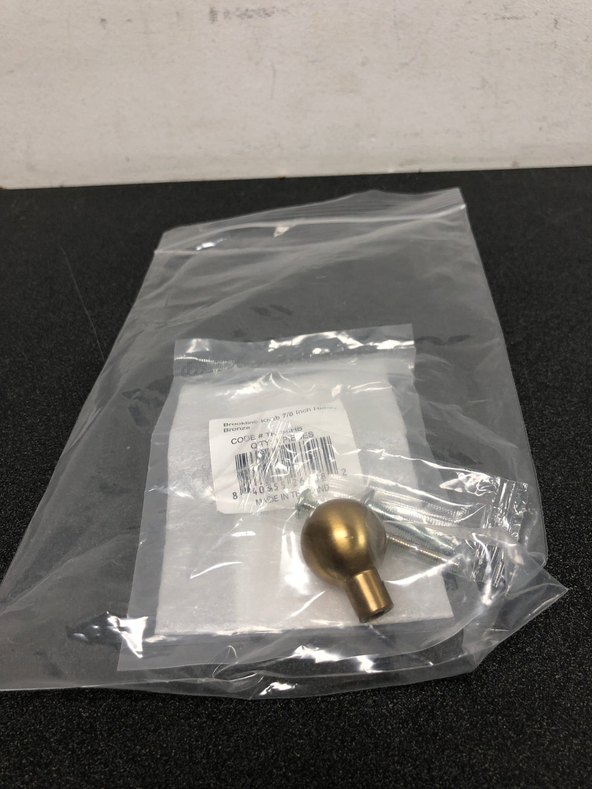 Top Knobs TK760HB Barrington 7/8 Inch Round Cabinet Knob - Honey Bronze