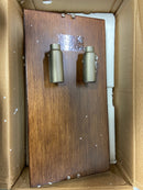 Minka Lavery 2692-115 Yorkville 2 Light 14" Tall Wall Sconce - Aged Darkwood / Silver Pati