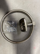 Amerock BH36092G10 Stature 7-9/16 in. (192 mm) L Towel Ring in Brushed Nickel