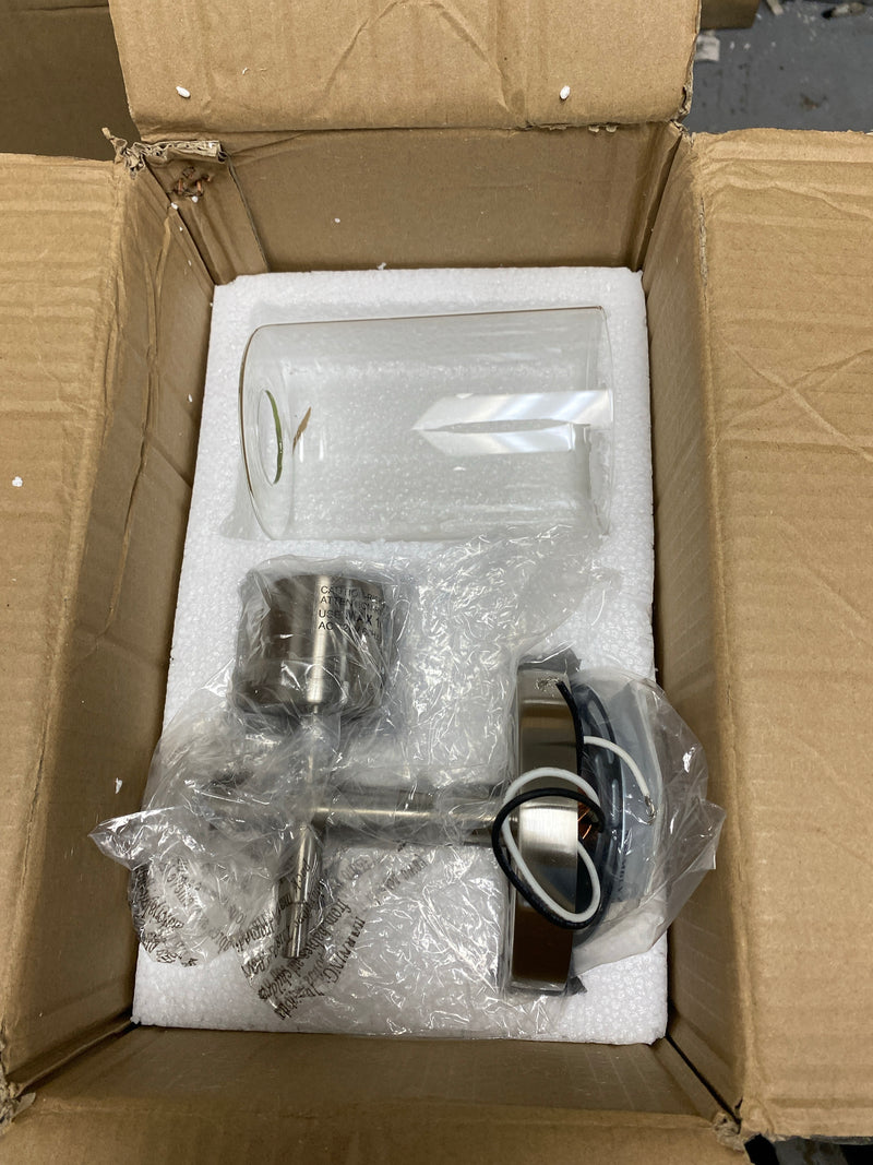 Millennium Lighting 50021-BN Teton 10" Tall Bathroom Sconce - Brushed Nickel