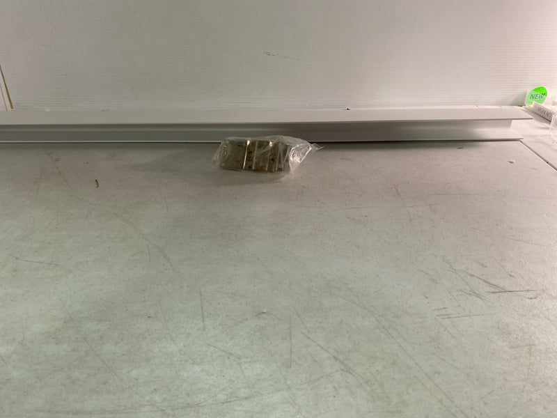 Rev-A-Shelf 6541-36-11-52 Sink Classics 36"W Sink Front Polymer Trim to Fit Slim Tip Out Sink Sponge Tray with Hinges - White