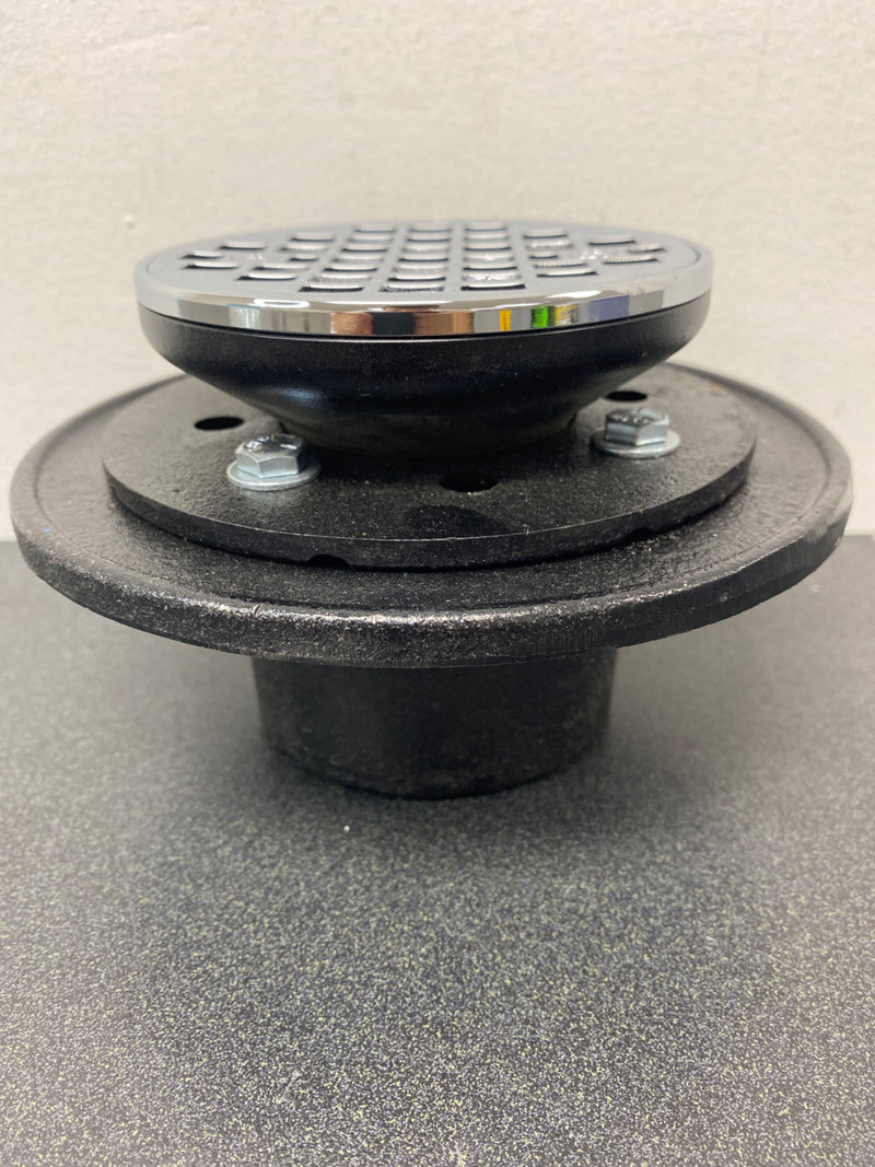 Kohler K-22671-CP Clearflo Round Brass Tile-in Shower Drain - Polished Chrome