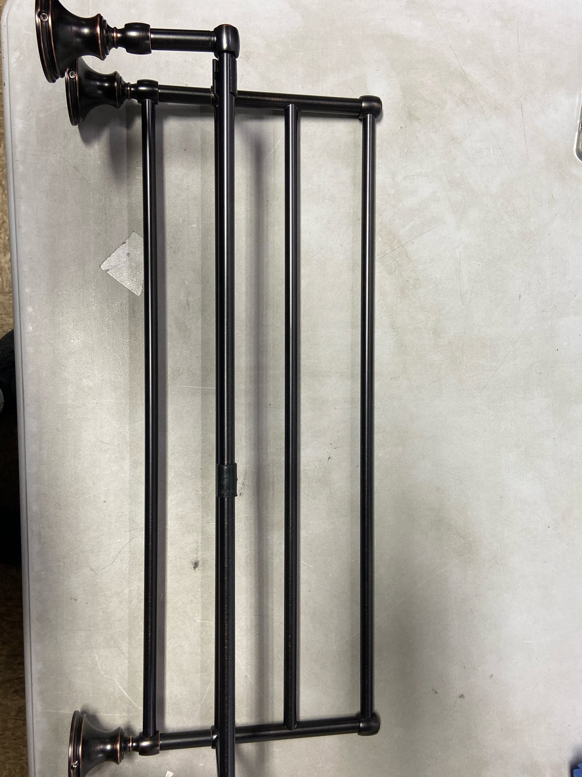 Pfister BTR-TB2Y Tisbury 24" Metal Towel Rack - Tuscan Bronze