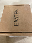 Emtek Select Dummy, Modern Rectangular Rosette, T-Bar Stem, Knurled Handle, Satin Brass