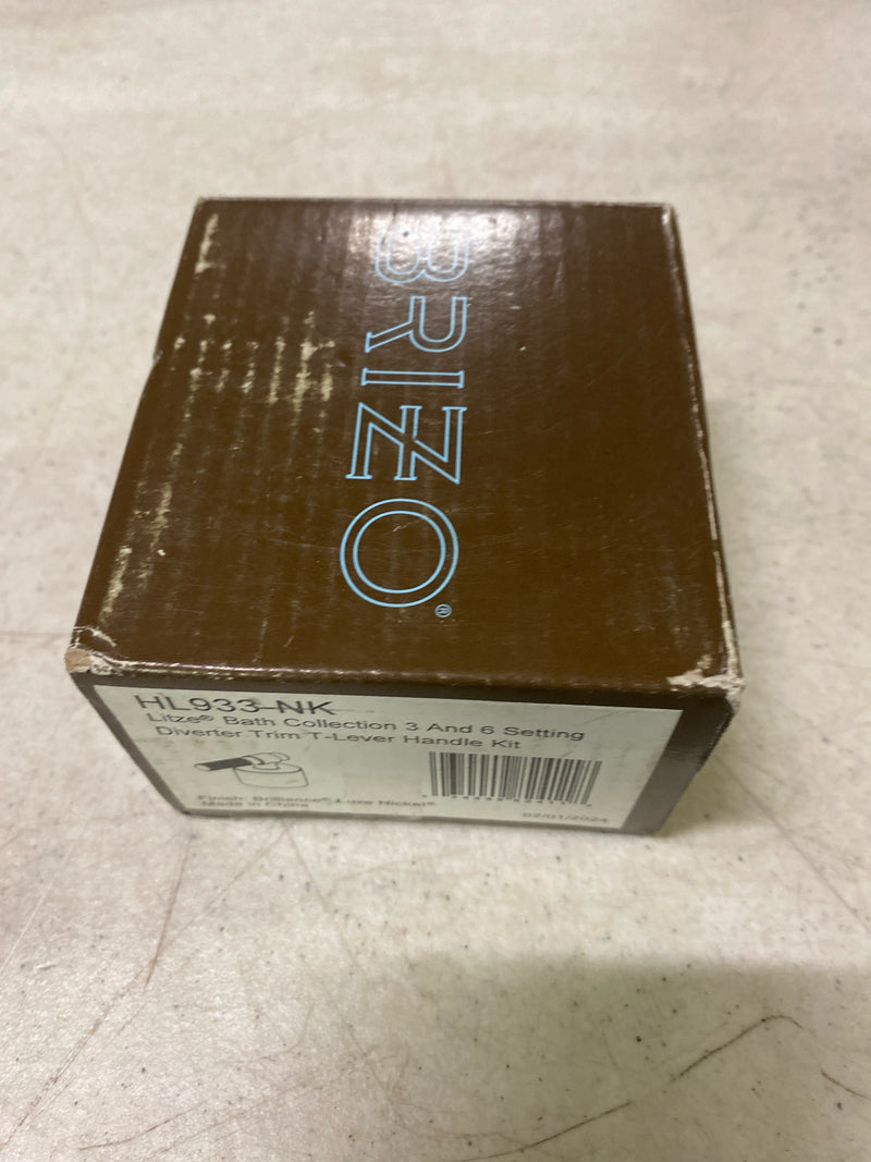 Brizo HL933-NK Litze Handle Kit for Diverter Valve Trim - T-Lever Handle - Luxe Nickel