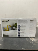 Kohler K-R28796-4D-2MB Sundae 4 in. Centerset 2-Handles Bathroom Faucet in Vibrant Brushed Moderne Brass