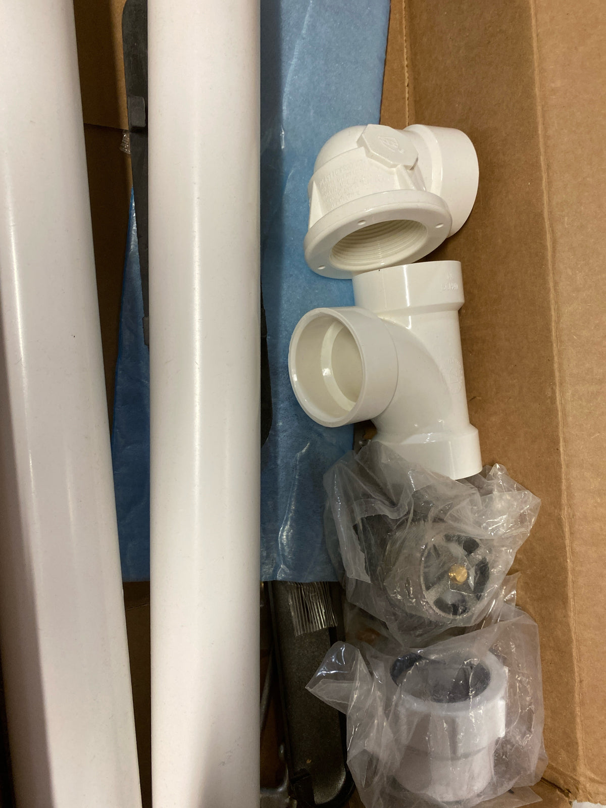 Kohler K-7272-BL Clearflo 1-1/2" Tub Drain Kit - with Overflow - Matte Black