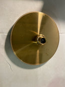 Signature Hardware 476850 1.8 GPM 8" Wide Modern Round Rain Shower Head - Brushed Gold