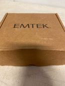 Emtek 5209STUUS19RH Stuttgart Right Handed Privacy Door Lever Set with Disk Rose from the Brass Modern Collection - Flat Black