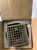 Kohler K-9136-BV Clearflo Square Design Tile-In Shower Drain - Brushed Bronze