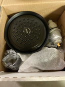 Delta T14232-BL Woodhurst Shower Only Trim Package with 1.75 GPM Single Function Shower Head - Matte Black