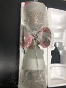 Hampton bay HBV8991-BN Riverbrook 1-Light Brushed Nickel Mini Pendant with Frosted White Glass Shade (3-Pack)