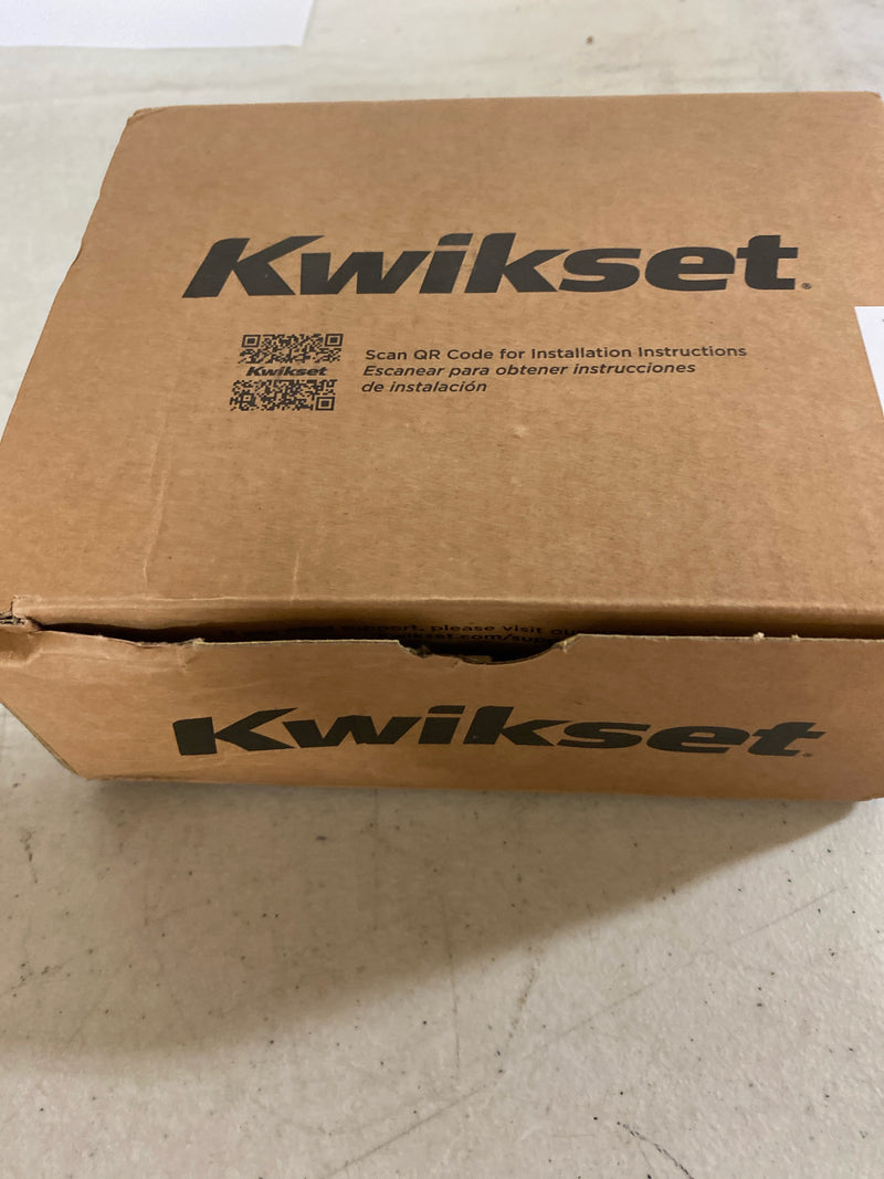 Kwikset 720HFLSQT-11P Halifax Passage Door Lever Set with Square Rose - Venetian Bronze