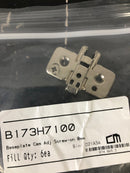 0 mm Screw-on Cam Adjustable Wing Baseplate for Blum Cliptop Hinges B173H7100