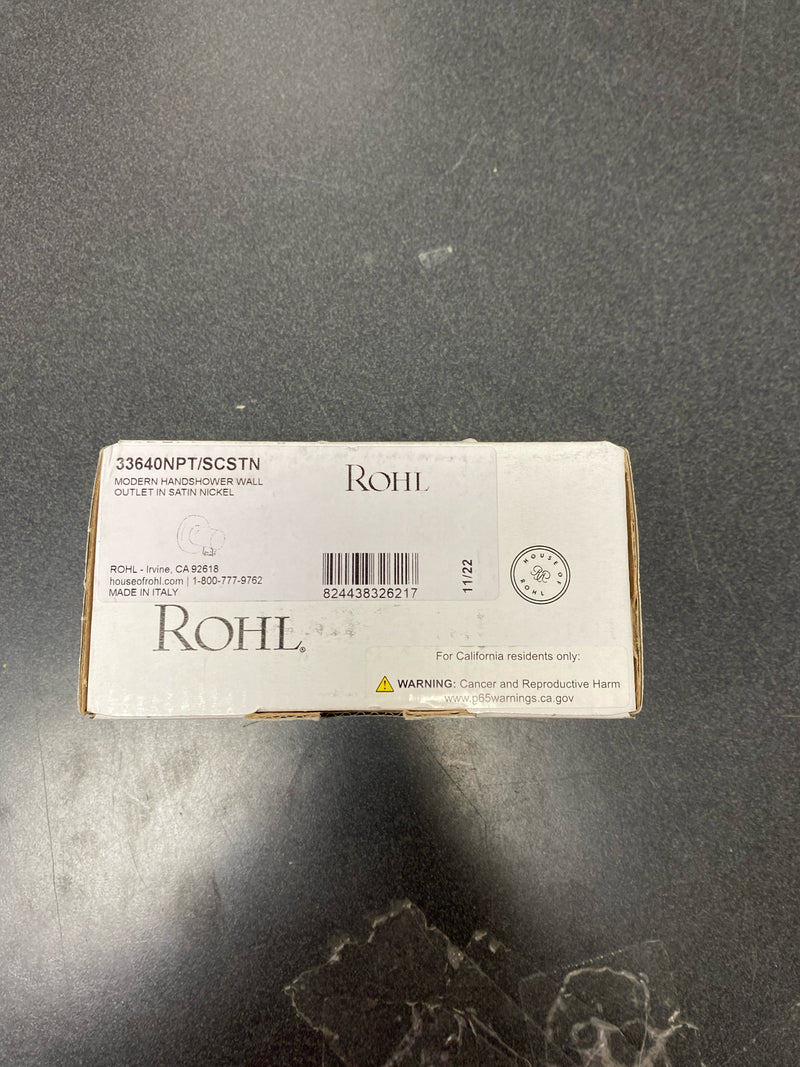 Rohl 33640STN Spa Shower Handshower Outlet - Satin Nickel
