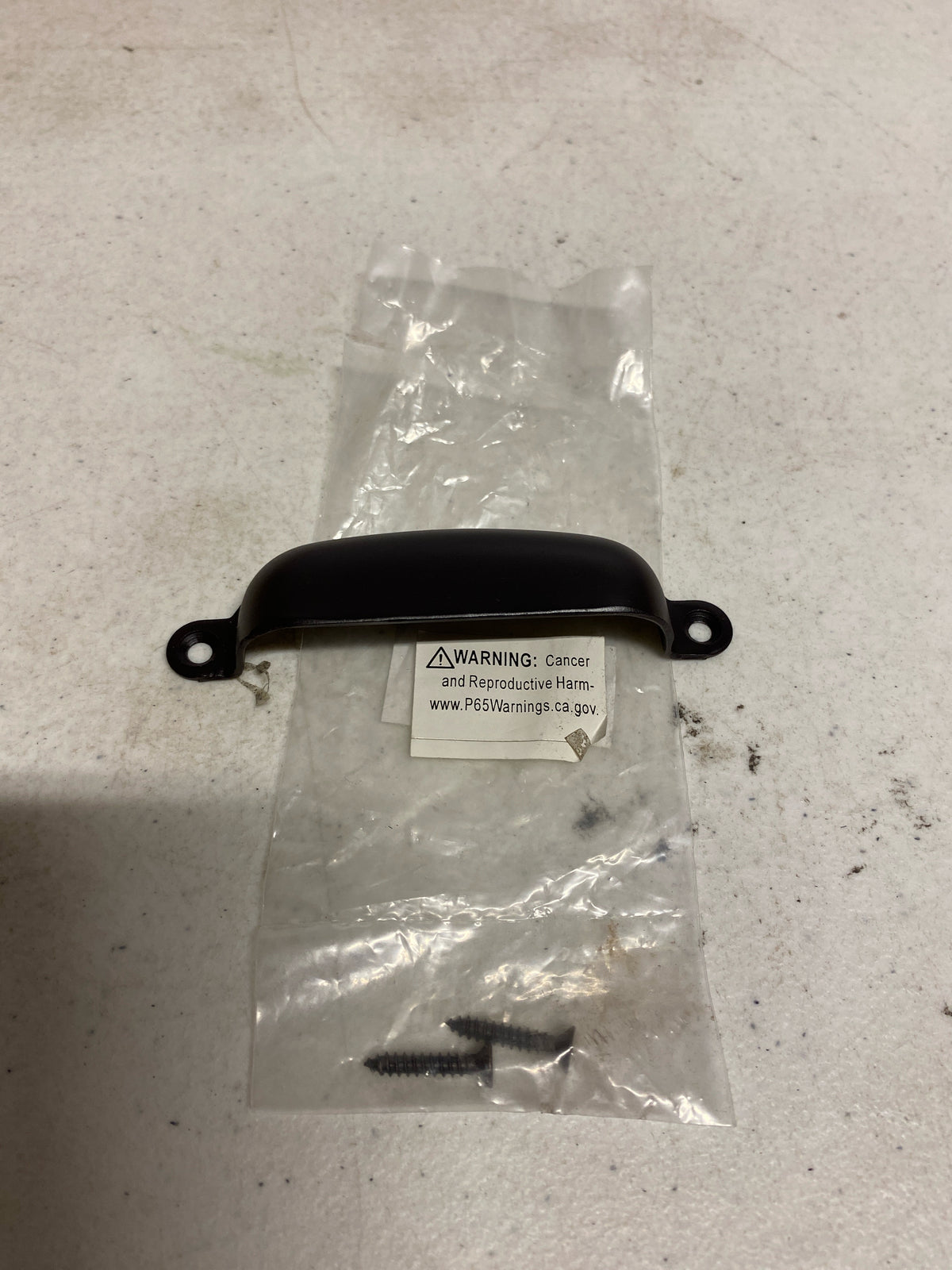 Deltana Exposed Shell Pull 4" Oil Rubbed Bronze