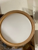 Artika FM-CAC-HD2WD Callisto 15 in. 1 Light Wood 5CCT Selectable LED Integrated Flush Mount Ceiling Light with Remote