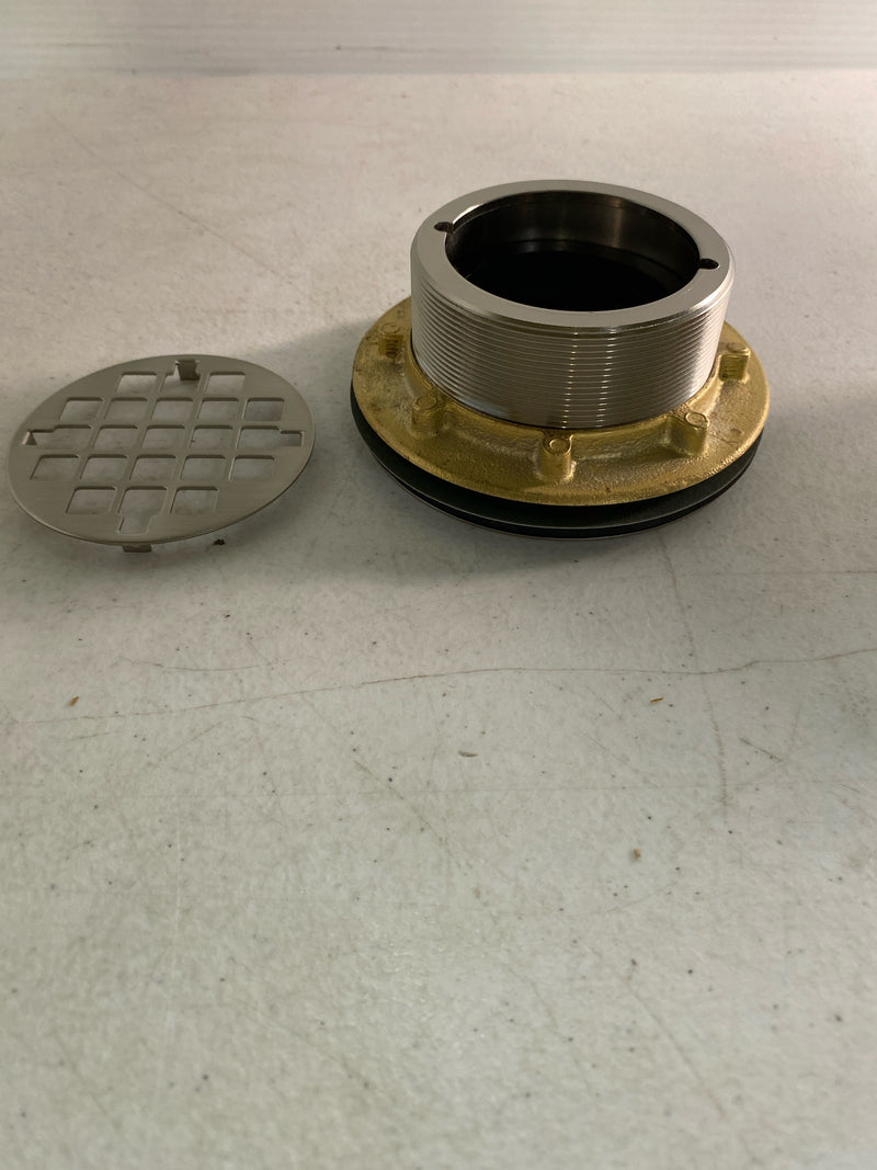 KOHLER Round Shower Drain Vibrant Brushed Nickel