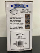 Air King BFQ110 110 CFM 3.5 Sone Exhaust Fan with Snap-In Installation from the High Performance Collection - White