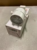 Elco ET428W 50W Line Voltage G8 Base MR16 Cylinder Fixture - White