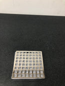 Infinity Drain QS 5 PS Squares 5" Drain Grate Only for Select Infinity Drain Center Drains - Polished Stainless