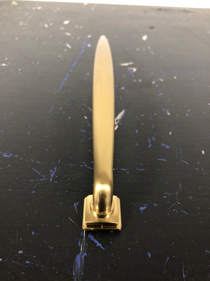 Berenson 1300-1MDB-P Tailored Traditional 8-13/16 Inch Center to Center Handle Cabinet Pull from the Timeless Charm Series - Modern Brushed Gold