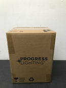Progress Lighting P5641-31 Cylinder 1 Light Outdoor Wall Sconce with Metal Cylinder Shade - 12" Tall - Black