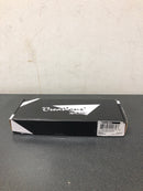 Alno A860-6-PB/NL Modern 6" Center to Center Acrylic Bar Cabinet Handle Cabinet Pull with Solid Brass Mount - Unlacquered Brass