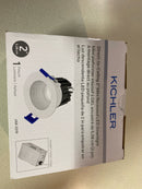 Kichler Direct-to-Ceiling 2 inch Round Mini Recessed 30K Downlight in White