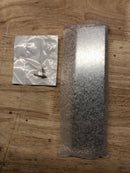 Colonial Bronze 700626 700 Series 6" Center to Center Solid Brass Finger Cabinet / Drawer Edge Pull with Round Lip - Made in USA - Polished Chrome