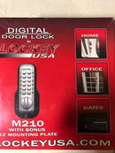 M210SNDC Mechanical, Keyless Deadbolt