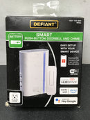 Defiant DF-3015-00 Wireless Wi-Fi Smart Plug-In White Doorbell Kit with Wireless Push Button Powered by Hubspace