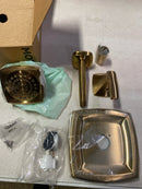 Moen T2692BG Voss Single Handle Posi-Temp Pressure Balanced Shower Trim with Shower Head - Less Valve - Brushed Gold