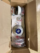 KICHLER 300365MWH Protruding Mount, 3 walnut Blades Ceiling fan with 23 watts light, Matte White