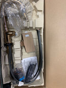 Brizo 64975LF-PGLHP Odin 1.8 GPM Single Hole Pull Down Prep/Bar Faucet with On/Off Touch Activation and Arc Spout - Less Handle - Polished Gold