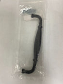 Emtek 76046FB Rustic 6 Inch Center to Center Handle Cabinet Pull - Flat Black