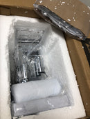 Elegant Lighting V2032W6C/RC Maxime 2 Light 12" Tall Wall Sconce with Clear Royal Cut Crystals - Chrome