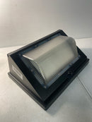 Westinghouse RMWP04001HBS 120-Watt Equivalent Integrated LED Black Dusk to Dawn Solar Wall Pack Light with Motion Sensor 3000K/4000K/5000K
