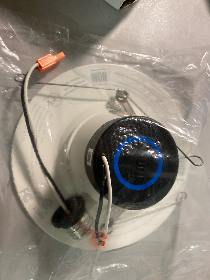 Juno Lighting RB56SC RGBW MW M6 RetroBasics Smart 5"/6" Integrated RGB LED Recessed Trim with Medium Base (E26) Adapter - White