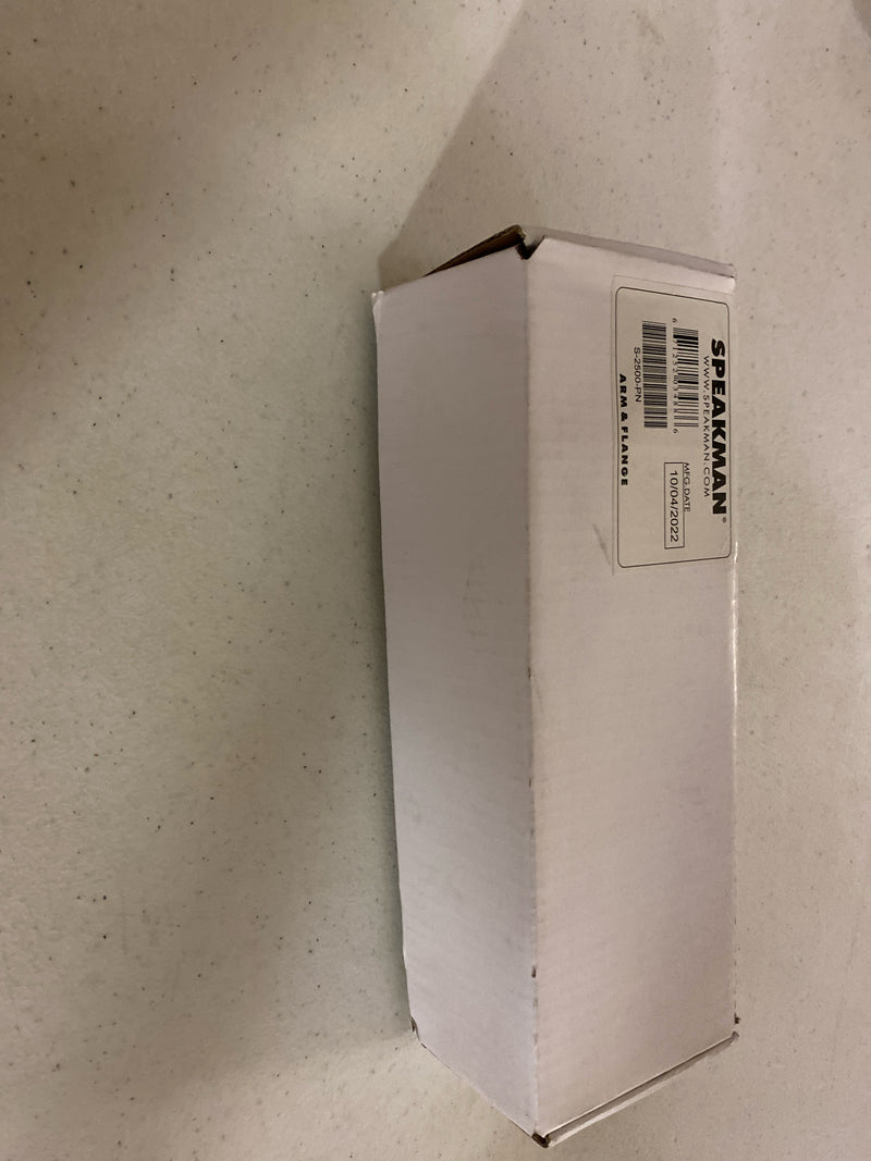 Speakman S-2500-PN Speakman 7" Shower Arm and Flange - Polished Nickel