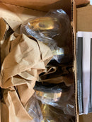 Emtek 8050NWUS7 Norwich Non-Turning Two-Sided Dummy Door Knob Set with Regular Rose from the Brass Classic Collection - French Antique