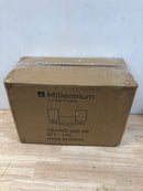 Millennium Lighting 3182-MB Durham 2 Light 14" Wide Bathroom Vanity Light - Matte Black