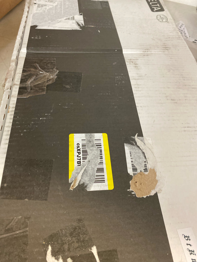 Delta Essa Chrome Bar Sink Faucet with Pull Down Sprayer, Modern Single Hole Prep Sink Faucet, Single Handle, Chrome 9913-DST