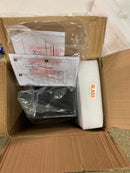 Quoizel DLE8407MBK Dale 2 Light 32" Tall Outdoor Wall Sconce with Clear Glass Shade - Matte Black