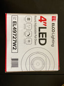 Elco EL49727W2 4" Integrated LED Adjustable Recessed Trim - 750 Lumens 2700 Kevin - White